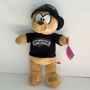 NWT Good Stuff San Antonio Spurs Stuffed Plush Animal Bear NBA 2016